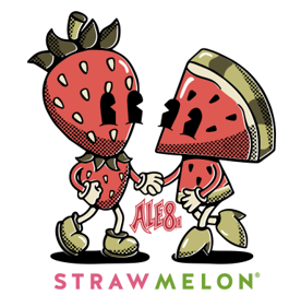 StrawMelon Sticker